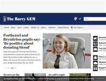 Tablet Screenshot of barry-today.co.uk
